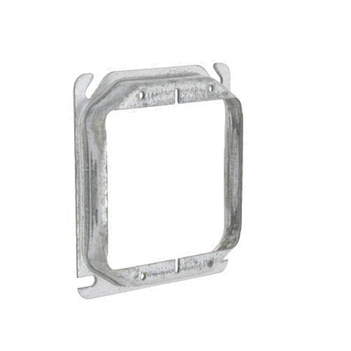 RACO Hubbell-Raco 8769 Raised 4 Square Steel Electrical Box Cover, 4