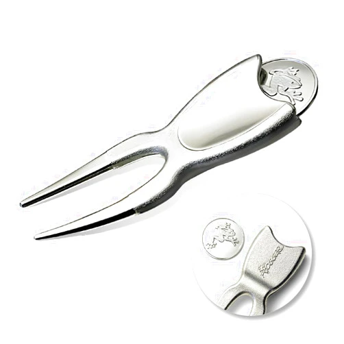 Frogger Golf Hop! Magnetic Ball Marker and Divot Repair Tool - Golf Course Essential, Great Gift for Men and Women
