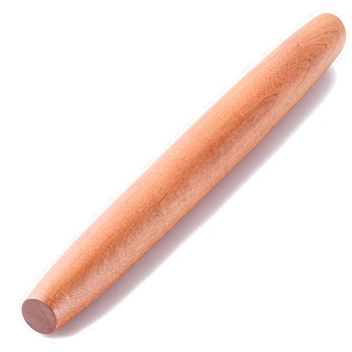 AISOSO French Rolling Pin, 15.75 Inches Wood Rolling Pins for Baking, Extra Long Classic Wooden Dough Roller for Fondant Pizza Pie Crust Cookie Pastry, Kitchen Baking Essentials, Brown