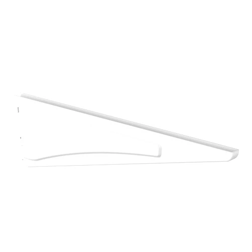 ClosetMaid Bracket Hardware for Laminate Wood Shelf, Compatible with ShelfTrack Standards, 3862, White Finish, 10-Inch