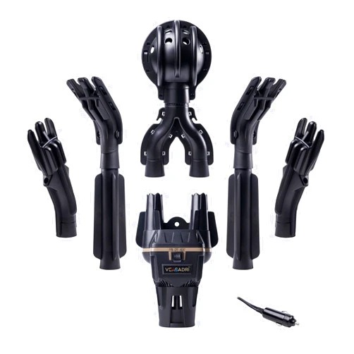 VersaDri Fastest Boot Shoe Glove Ski Snowboard Helmet Dryer Forced Air Heater | Fast Dry Times | Heat Or Cool Fan | 12V DC Power Connection | No Rack Needed | Premier