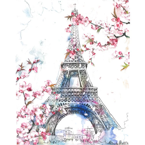 Haven Home Decor Cherry Blossoms in Paris 16