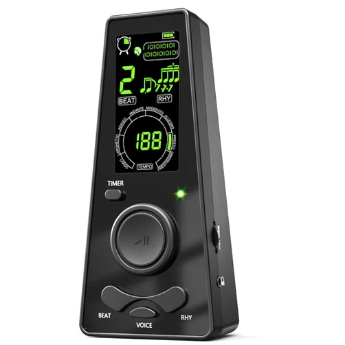 Moreup Electronic Digital Metronome for Musicians Piano Guitar Violin Instrument Volume & Beat Speed Adjustable Universal
