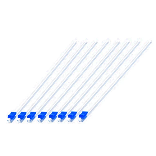 GEGADO Plastic Wrap Cutter Slide Cutter - 8 pcs Self-Adhesive Fit 12