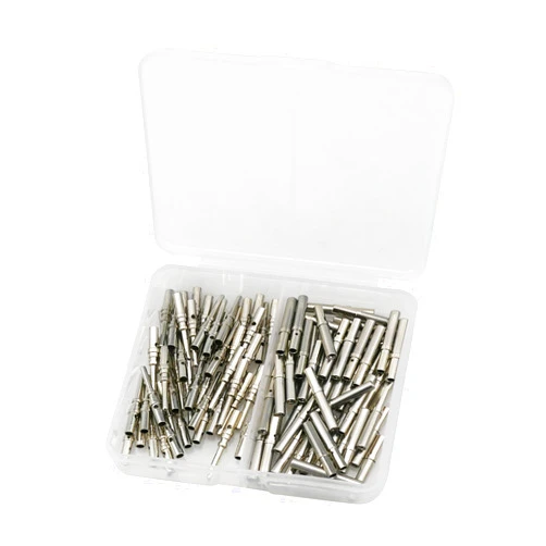 TADYAO Solid Contacts DT Series Connector Terminal Kit Size 16, Male Pins replace 0460-215-16141 Female Sockets replace 0462-209-16141 for 14-16 Awg Wire Size (50 Pairs)