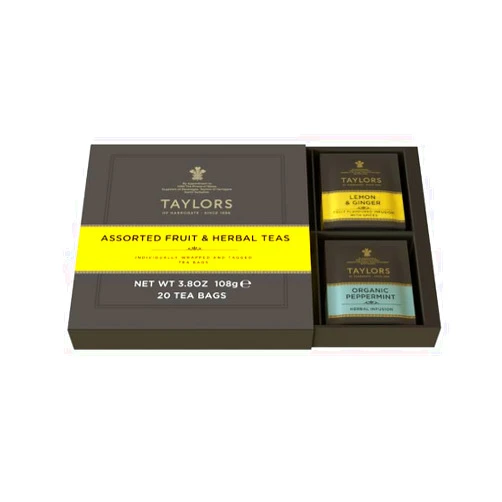 Taylors of Harrogate Assorted Fruit & Herbal Teas, 20 Count (Pack of 1)