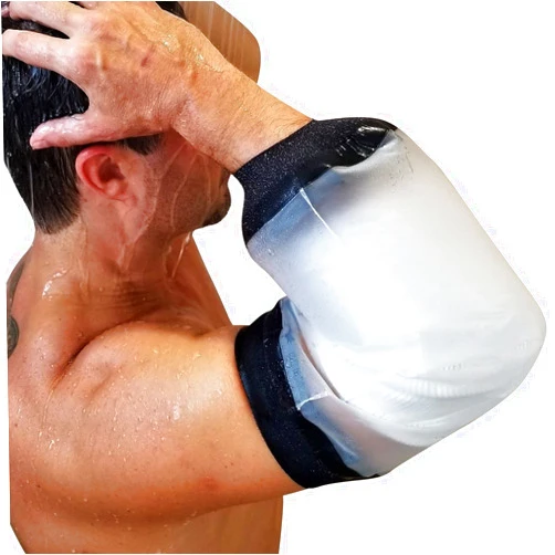 FIGHTECH PICC Line Shower Cover | Available in 3 Sizes | Reusable IV & PICC Line Sleeve | Waterproof Cast Cover for Elbow | PICC Line Covers for Upper Arm Wound (Weight: 170-250 pounds)