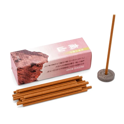 Zen Minded Shoyeido Incense Road Nan-Zan Frankincense - 20 Sticks & Holder
