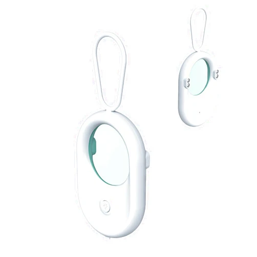 Yaindhi Hidden Camera Detectors Spy Camera Detector, Surveillance Camera Detector Convenient to Carry Mini Detector for Hotels, Office, Bathroom (White)