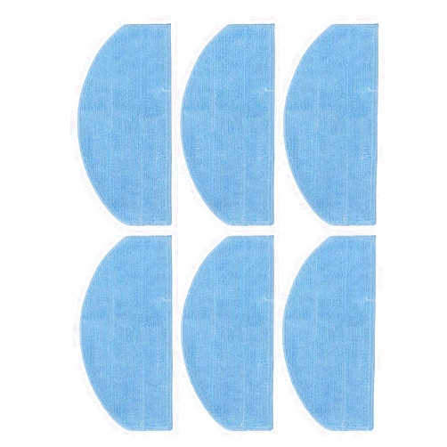 GLOGLOW 10PCS Robot Vacuum Cleaner Mop Wipes, Ultra Fine Fiber Cloth, Set of 10 Replacement Cloths, Washable and Reusable, Compatible with Tikom G8000 G8000 Pro, Honiture G20 G20 Pro