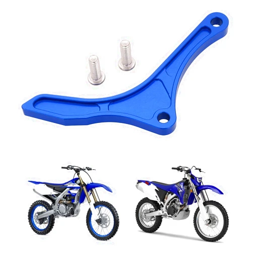 AnXin Engine Case Saver Case Protection Chain Guard CNC for YZ450F 2006-2013 WR450F 2007-2015 Blue