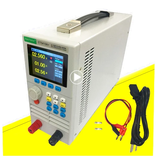Mokxihit ET5410A+ Programmable DC Electronic Load Tester, 400W 0-150V 0-40A, Battery Capacity Load Detector & Constant Current/Voltage, USB Testers for Power Supply, Switch Chargers