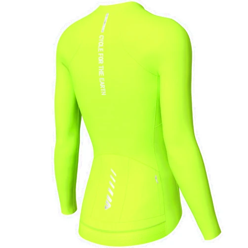 Wulibike Cycling Jersey Women Long Sleeve,Bike Shirts for Women Biking Tops Breathable Cycle Jerseys with 4 Pockets