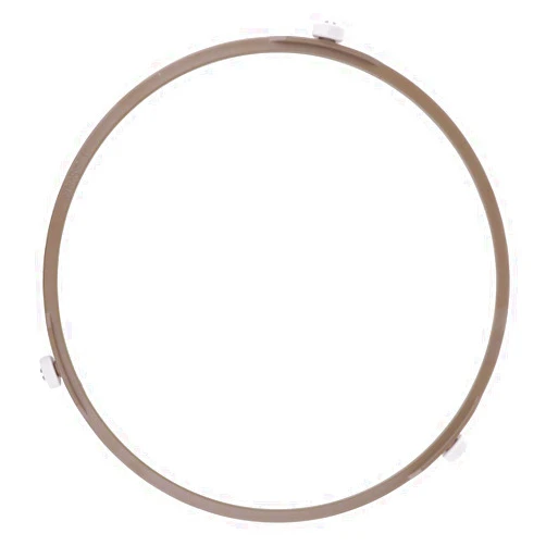 YiZYiF Universal Microwave Oven Glass Turntable Circle Fittings Bracket Base Plate Tray Rotating Ring Support Roller Brown Large