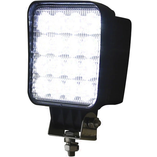 Buyers Products Company Buyers Products 1492128 4.5 Inch Wide Ultra Bright Square LED Flood Light, Black
