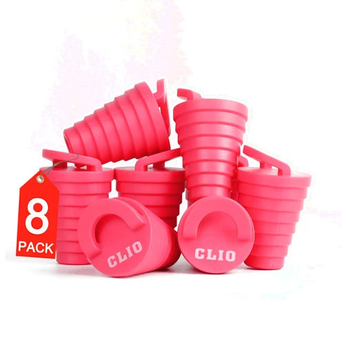 CLIO Kayak Scupper Plugs Kit,8 Pcs Silicone Kayak Plugs Drain Stoppers Plug for Kayak Canoe Boat Drain Holes