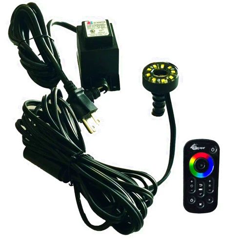 Aquascape LED Color Changing Fountain Light Kit with Remote Control and Transformer | 84055
