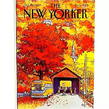 New York Puzzle Company - New Yorker Covered Bridge - 1000 Piece Jigsaw Puzzle