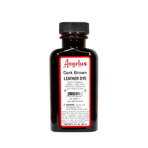 Angelus Leather Dye - 3 Ounces, Dark Brown
