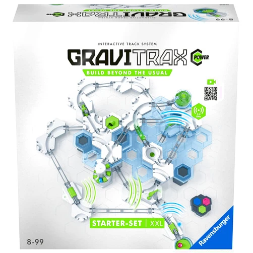 Ravensburger GraviTrax Power: Starter-Set XXL - Immersive Marble Run | Interactive STEM Toy | Age 8 Years and Up | Magnetic Trax | Race Course Builder