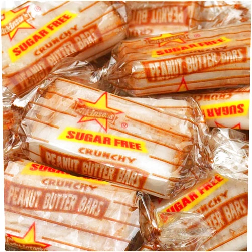 Casey Ann's Candies Atkinsons Peanut Butter Bars Sugar Free 2lb Bag