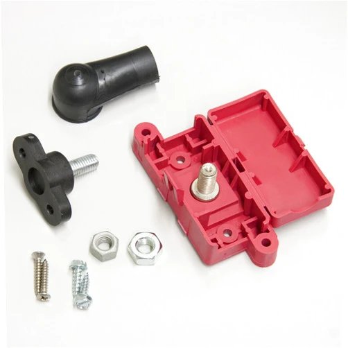 Caspers Electronics Inc. 103004 Battery Junction Box Red and Black Stud