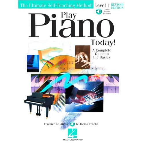 By Sharon Stosur (Author) Play Piano Today! Level 1 - Updated & Revised Edition Book/Online Audio