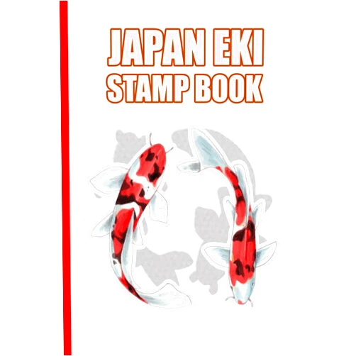 ADEM SMEATH Press Eki Stamp Book Japan: A Small Eki Station and Travel Collection Notebook to Collect Japanese Railway and Travel Souvenir Stamps, Log book for Travelers and Collectors, Passport Size - cherry blossom