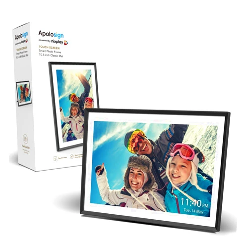 ApoloSign Digital Picture Frame Powered by Nixplay 10.1