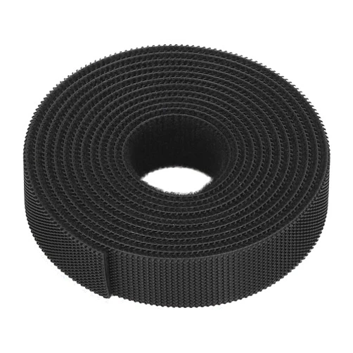 MESSTIME Hook and Loop Cable Ties Multipurpose Reusable Fastening Nylon Tape for Wire Management (2m / 6.6ft)
