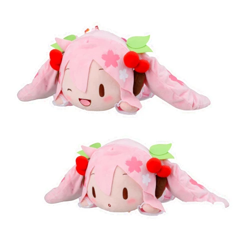 Good Smile Company NESOBERI (Lay-Down) Hatsune Miku Series SP Plush Sakura Miku