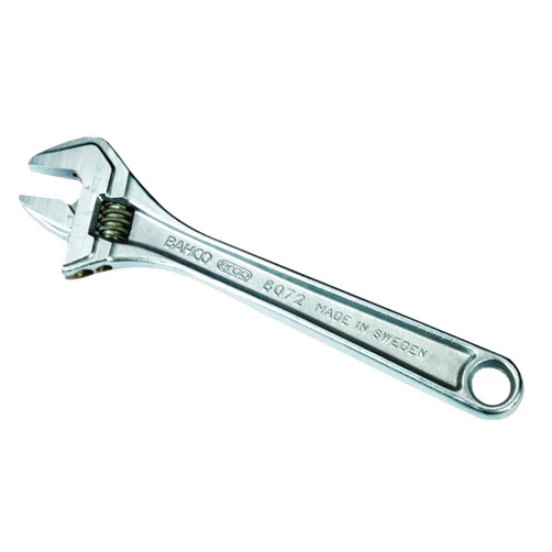 Bahco 8069 RC US Adjustable Wrench, 4-Inch, Chrome