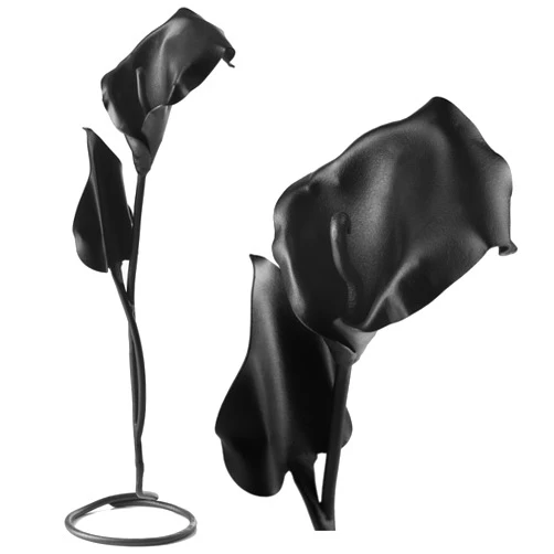 NOVECRAFTO Hand Forged Calla Lily - 6th Everlasting Calla Lily - Sixth Anniversary Idea