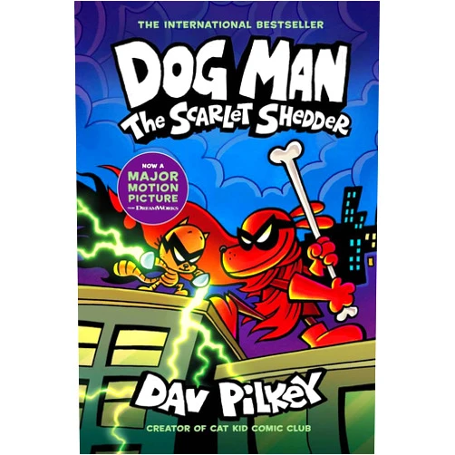 By Dav Pilkey (Author, Illustrator) Dog Man: The Scarlet Shedder: A Graphic Novel (Dog Man #12): From the Creator of Captain Underpants