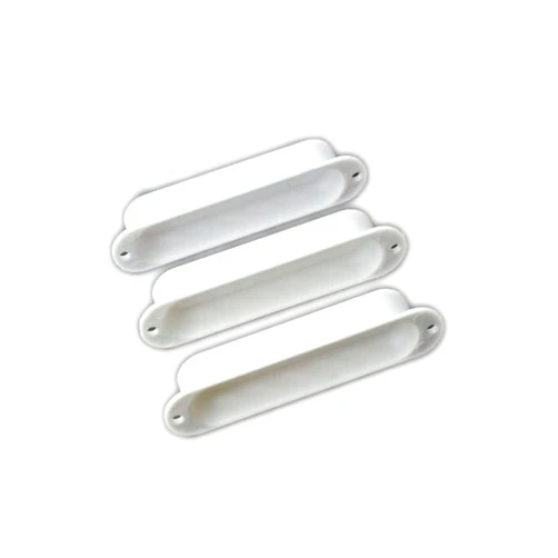 SHOWERORO 3pcs Closed Pickup Covers Bass Parts Replacement Coil Electric Guitar Humbucker Covers Guitar Pickup Covers Puckup Instrument Pickup Covers Sealed Pickup Covers Bass Pickup Covers