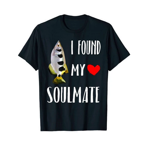 Archerfish Gift Co. I Found My Soulmate Archerfish Fish Lover Best Friend T-Shirt