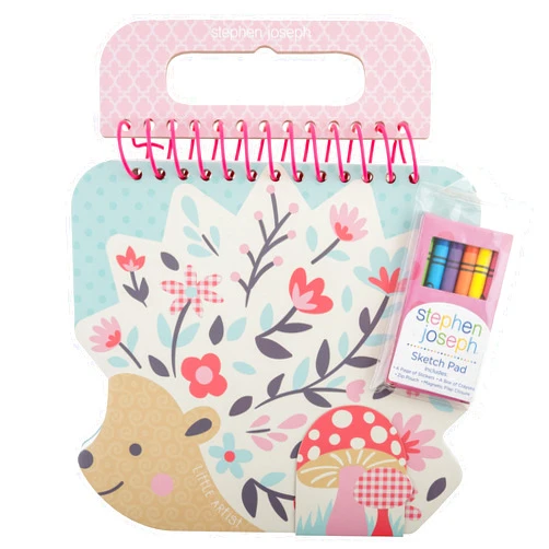Stephen Joseph, Shaped Sketch Pads Hedgehog