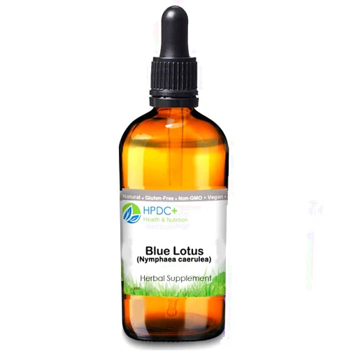HPDC+ Health & Nutrition Blue Lotus Tincture 50ml (1.69 fl oz) Alcohol Free