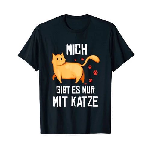 Verrückte Katzenlady Katzenlady Cat Mum Mich gibt es nur mit Katze T-Shirt