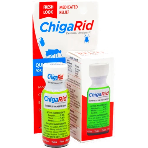 Chigarid Colgin Analgesic Chigarid Extrnl, Green, 0.5 Fl Oz (Pack of 1)