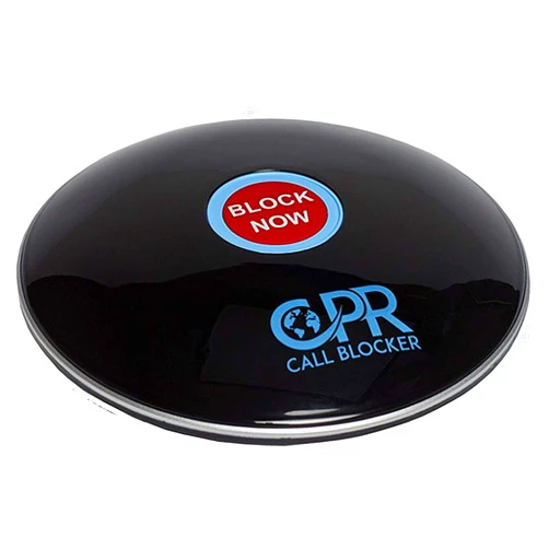 CPR Call Blocker Shield - Pre-programmed with 2000 Scam Numbers Plus The Ability to Block A Further 1500 Numbers At The Touch of A Button. Caller ID Service Is Required (Gloss Black)