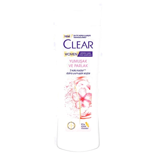 Generic Clear Women Anti-Dandruff Shampoo Soft Shiny Cherry Blossom Essence & Keratin 350 ml