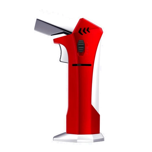 PEAKS COMFORTS Kitchen Torch for Cooking with Adjustable Flame,Red