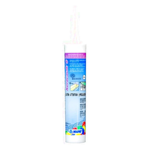Mapei Keracaulk S Premium, Paintable, Sanded, Siliconized Acrylic Caulk, Expertly Formulated to Match Grout Colors, 10 oz., 5047 Charcoal- Sanded