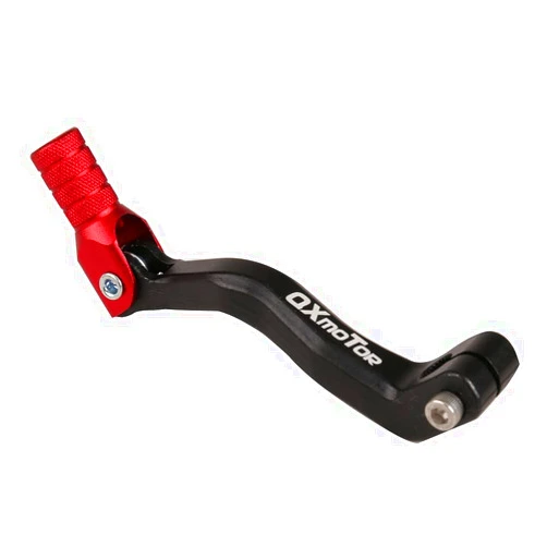 QXBER Motorcycle Aluminum Fold Gear Shift Lever for Chinese NC250 NC250S NC300 NC450 CB150 CB250 CB300 Engine Dirt Bike MX Motocross (Red)