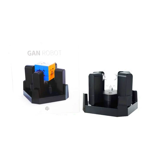 GAN Robot, Cube Solving Machine Automatic Puzzle Scrambler Solver Connected Smart Phone, Only Compatible with GAN Smart Cube, Newest Version App CubeStation (Speed Cube Not Included in This Item)