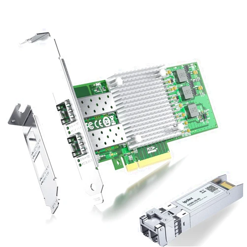 Ipolex BCM-57810-2S + 10G SR Transceiver