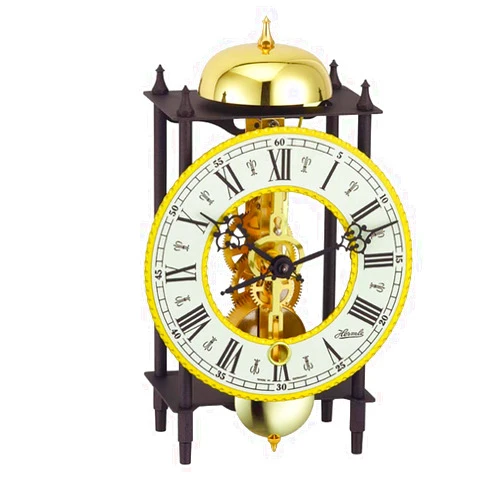 Qwirly Store: Hermle Kehl Mechanical Skeleton Table Clock 23003-000711