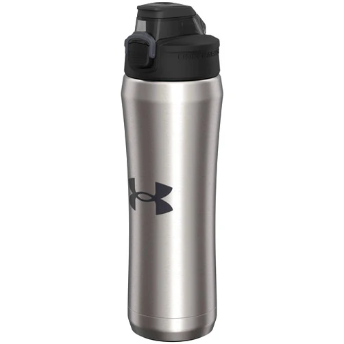 Under Armour 18oz Beyond Stainless Steel Water Bottle, Vacuum Insulated, Self Draining Protective Cap, Leak Proof, For Kids & Adults, All Sports, Gym