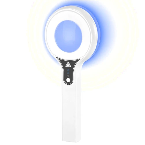 Yekavo Portable Woods Lamp, Skin Analyzer Professional Facial Magnifying Analyzer Rechargeable Skin Detector for Esthetician/Skin Testing/Pets Urine Detector